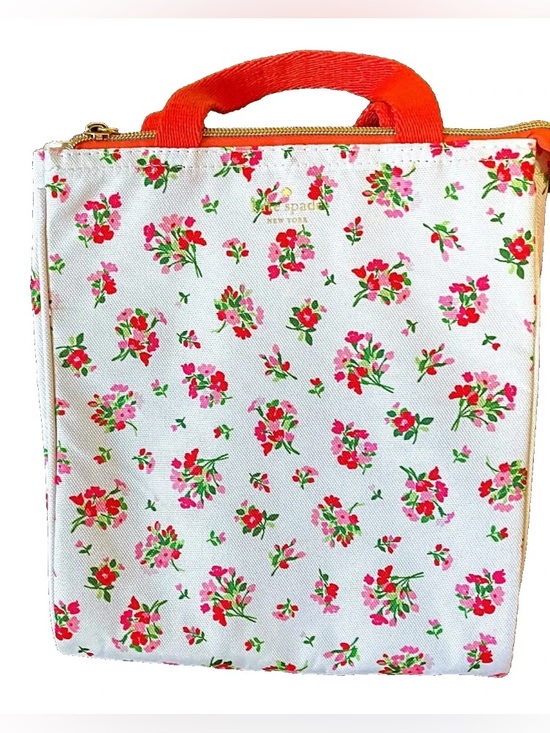 kate spade Handbags - Kate Spade ♠️ New York - NEW - Flowers Red Insulated Lunch Tote